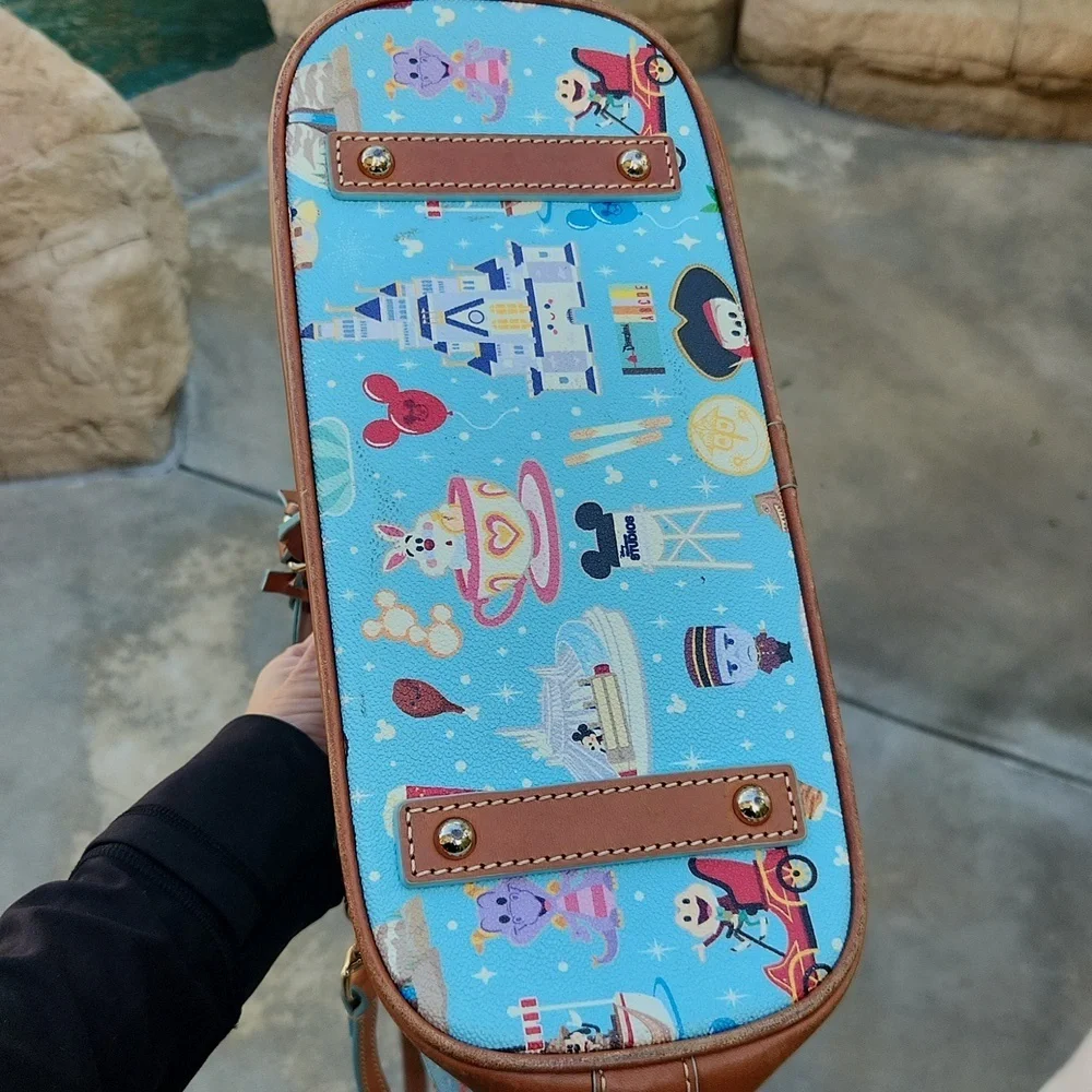 Disney Dooney & Bourke Jerrod Maruyama satchel purse Park Icons - Picture 6 of 14